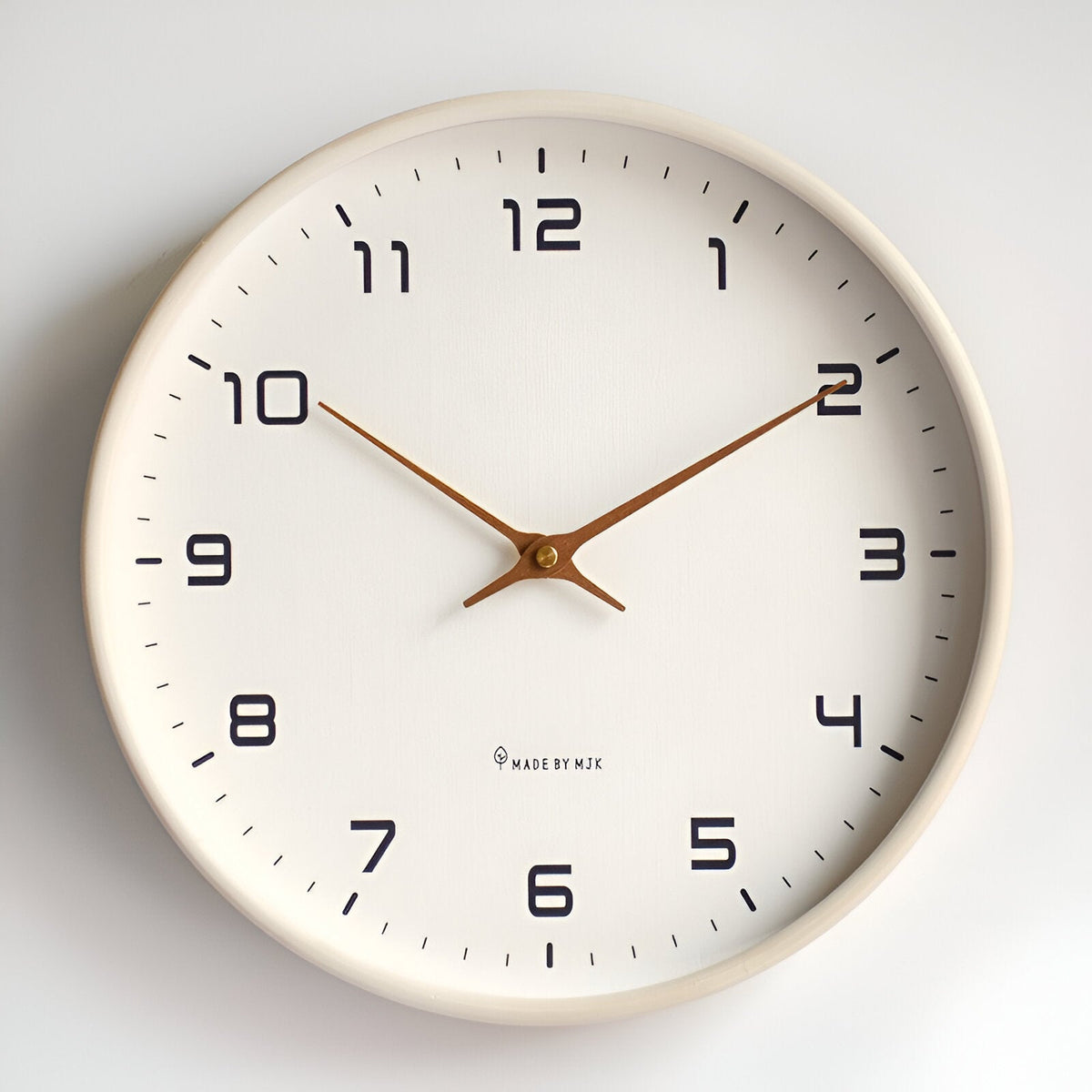 Wall Clock | Nordic Minimalist Wood Frame | Scandinavian Home Decor