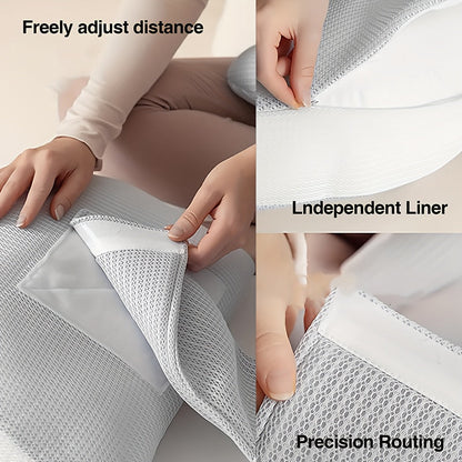 Pregnancy Pillow | Adjustable Ergonomic Maternity Support | Side & Stomach Sleepers