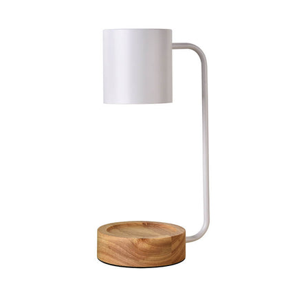 Candle Warmer Lamp | Japanese Minimalist Wooden Base Dimmable Wax Melter