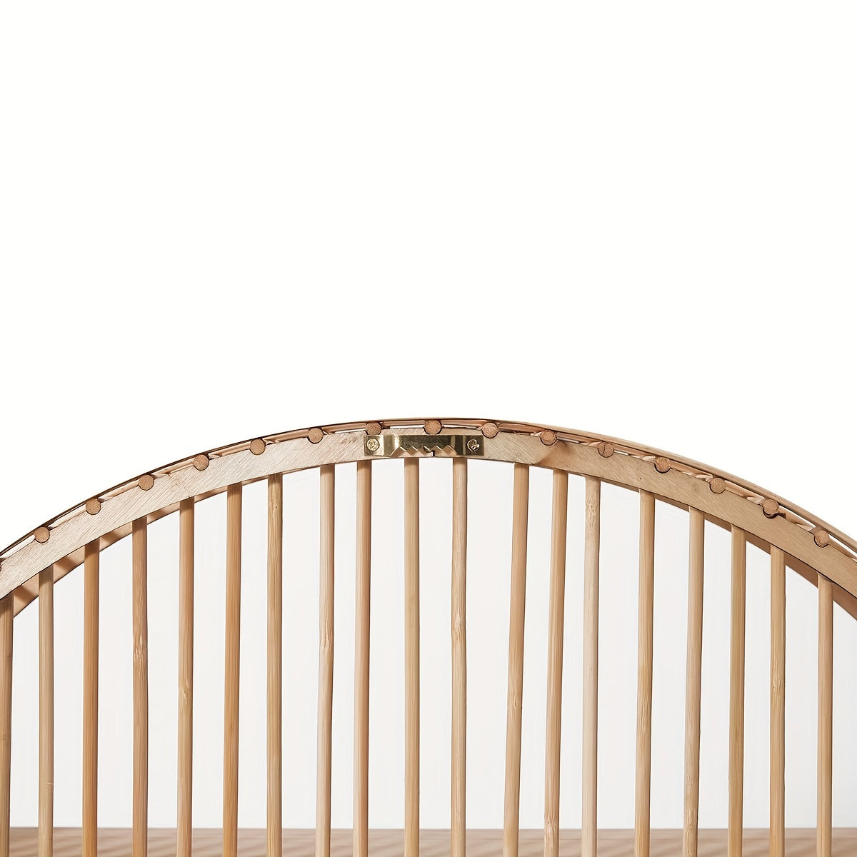 Bamboo Wall Shelf | Round Handmade Boho Floating Organizer for Home Decor