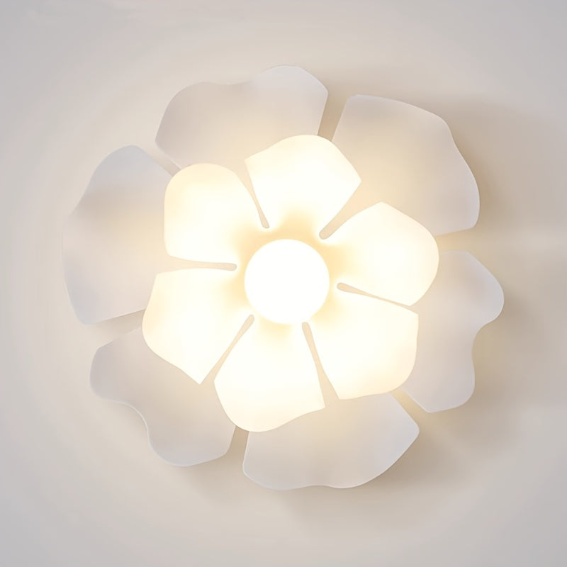 Ceiling Light | Rose Petal Modern Semi-Flush Flower Mount Design