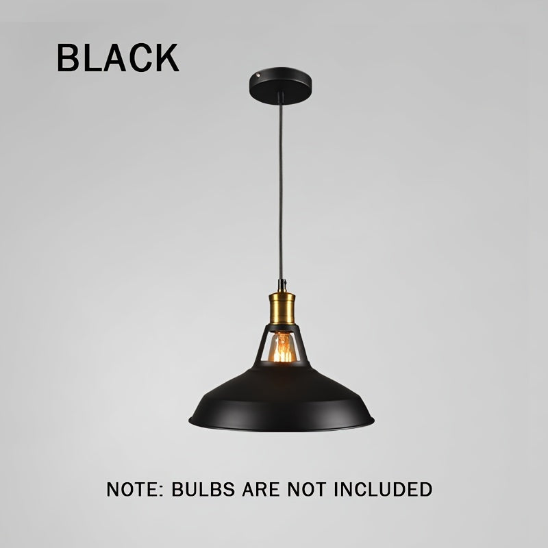 Metal Pendant Light | Industrial Retro Loft Style Ceiling Lamp