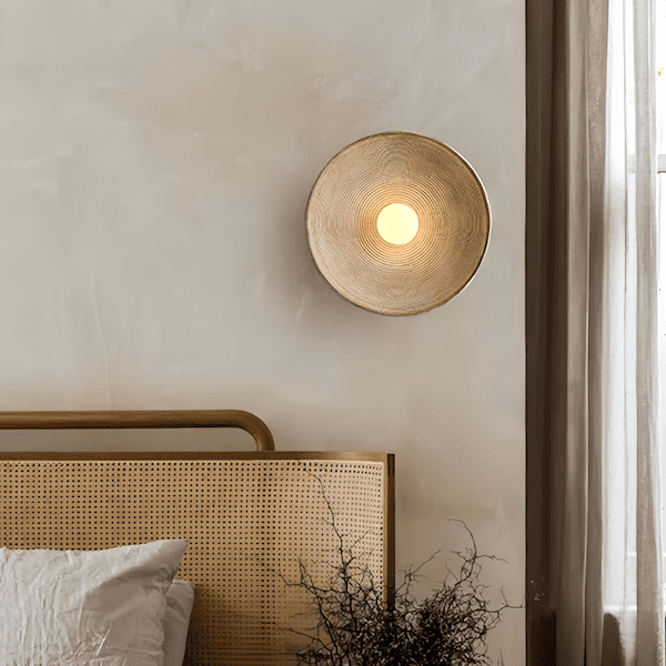 Wood Wall Sconce | Rustic Handcrafted | LED Indoor Accent Light