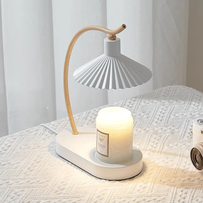 Candle Warmer Lamp | Elegant Nordic Ambience Light for Home Decor - Vanessa