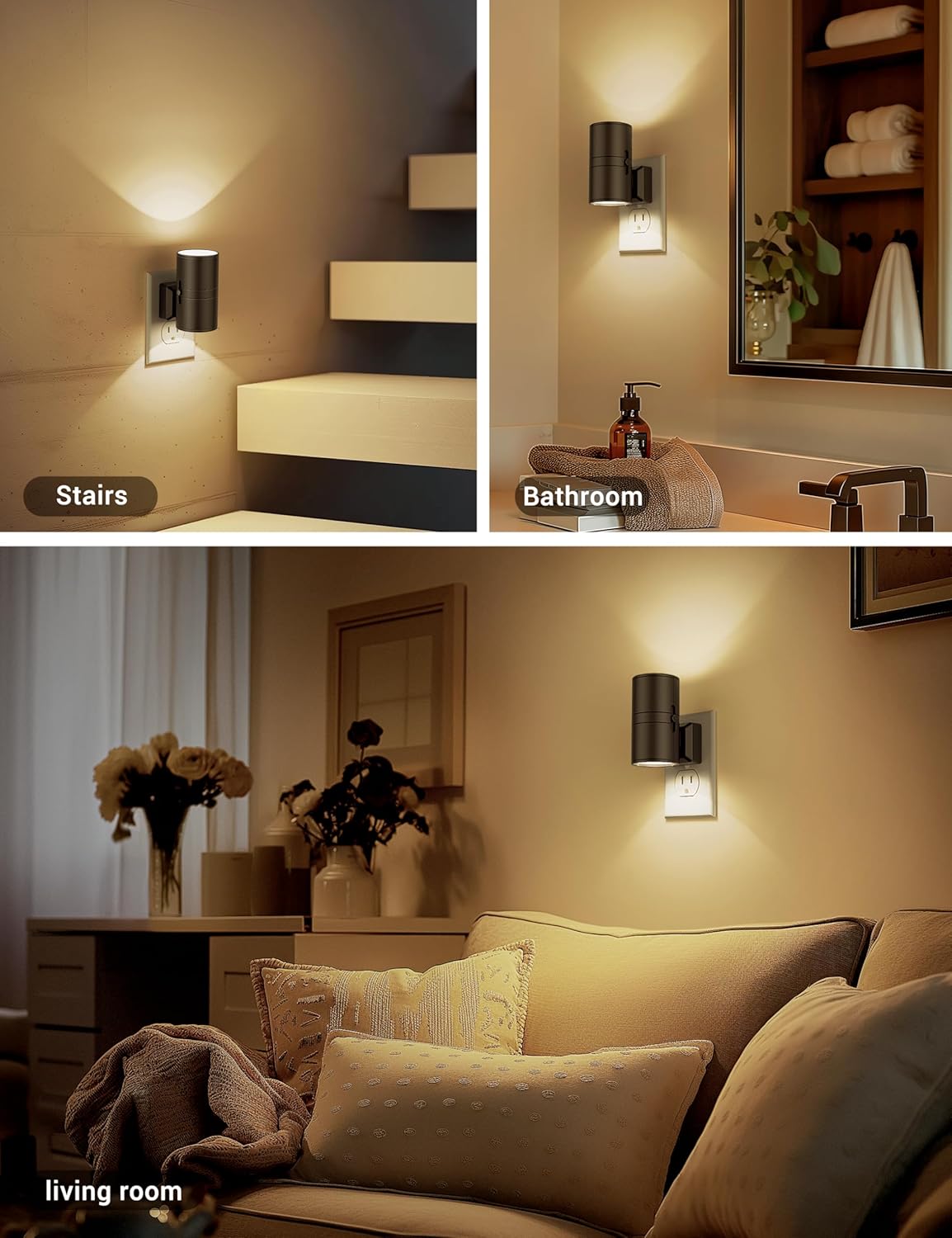 LED Night Light | Smart Dimmable Plug-In Indoor Lamp - NightNova