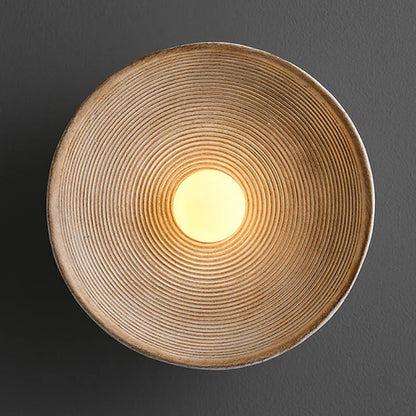 Wood Wall Sconce | Rustic Handcrafted | LED Indoor Accent Light