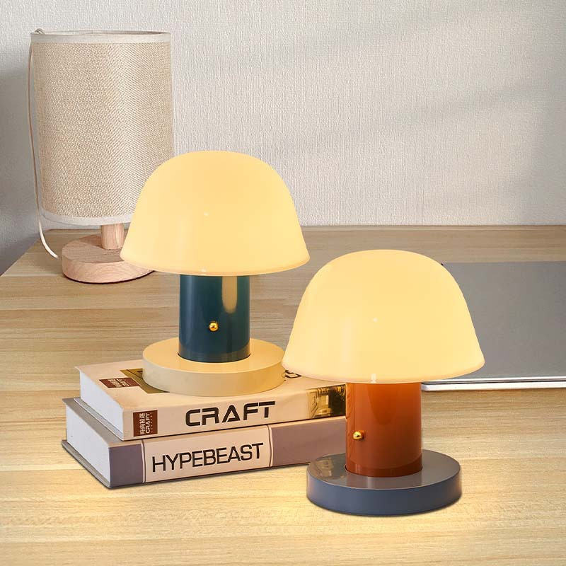 Mushroom Table Lamp | Modern Rechargeable LED Light for Home Decor