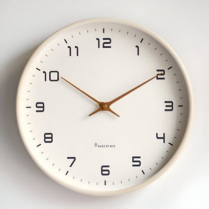 Wall Clock | Nordic Minimalist Wood Frame | Scandinavian Home Decor