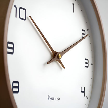 Wall Clock | Nordic Minimalist Wood Frame | Scandinavian Home Decor