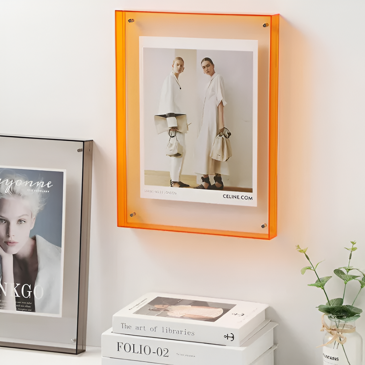 Acrylic Photo Frame | Modern Minimalist Picture Display for Home Decor