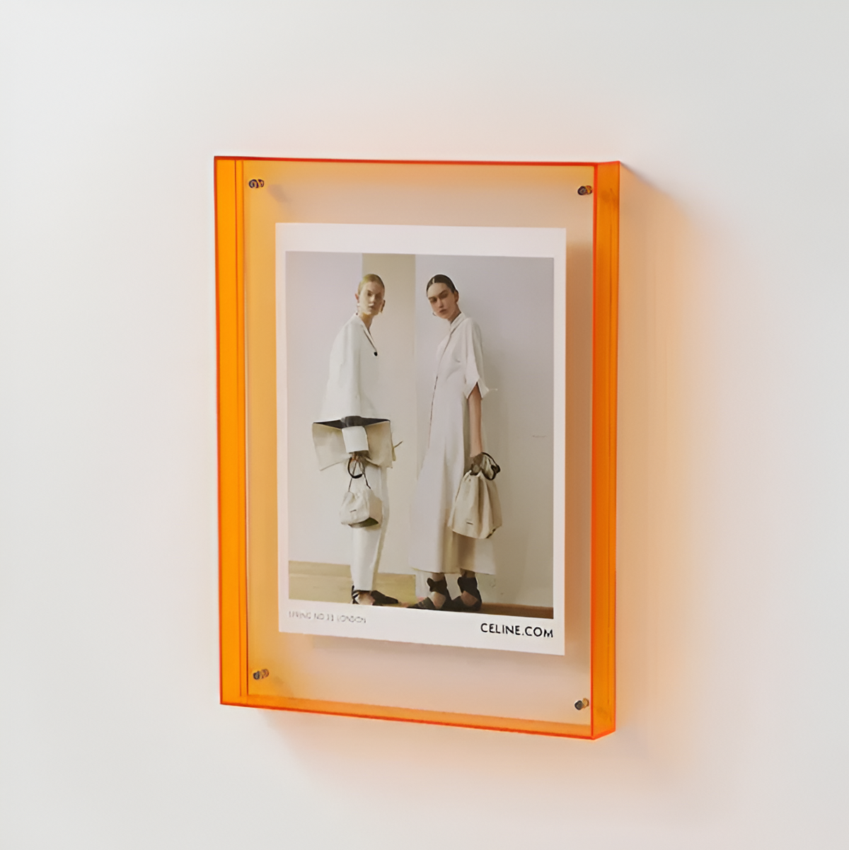 Acrylic Photo Frame | Modern Minimalist Picture Display for Home Decor