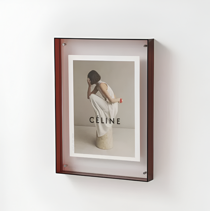 Acrylic Photo Frame | Modern Minimalist Picture Display for Home Decor
