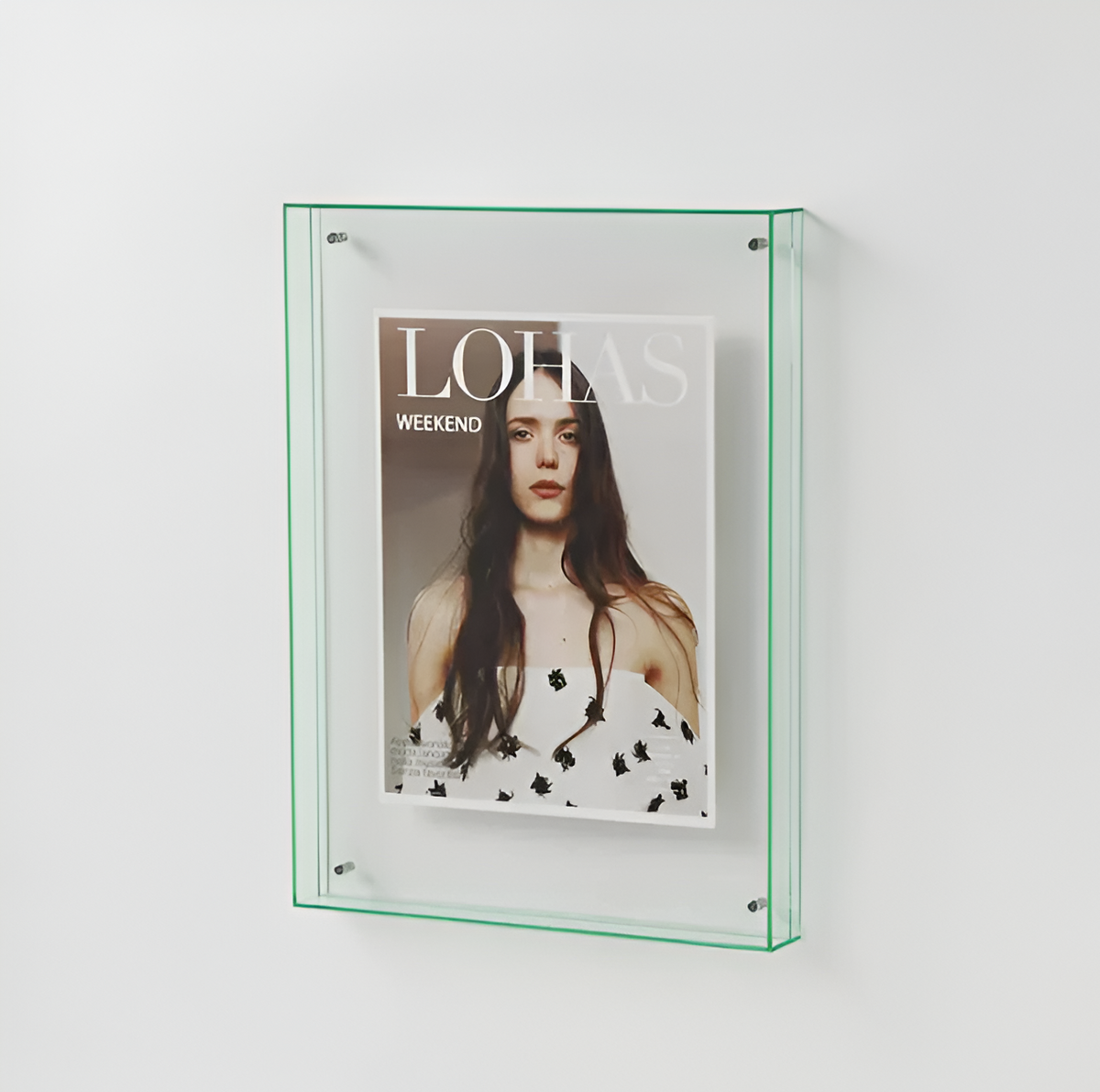 Acrylic Photo Frame | Modern Minimalist Picture Display for Home Decor