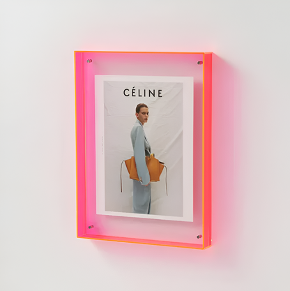 Acrylic Photo Frame | Modern Minimalist Picture Display for Home Decor