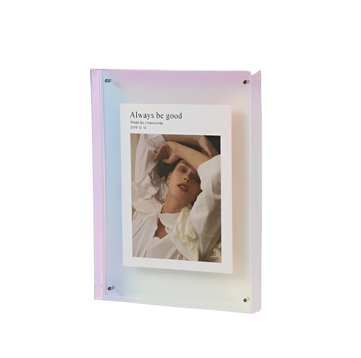 Acrylic Photo Frame | Modern Minimalist Picture Display for Home Decor