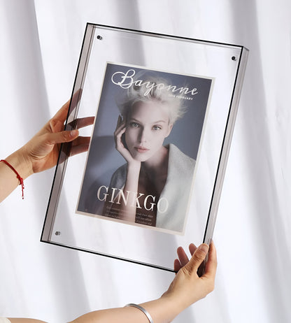 Acrylic Photo Frame | Modern Minimalist Picture Display for Home Decor