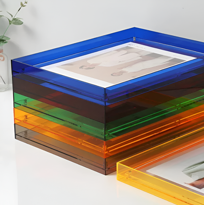 Acrylic Photo Frame | Modern Minimalist Picture Display for Home Decor
