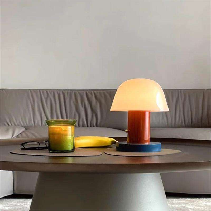Mushroom Table Lamp | Modern Rechargeable LED Light for Home Decor