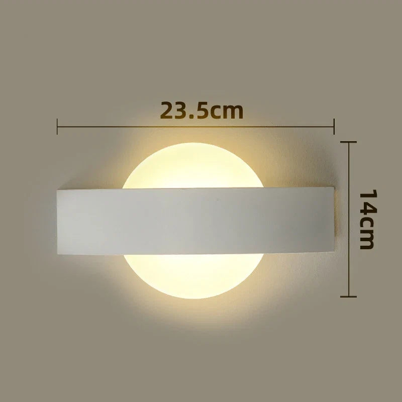 Acrylic Wall Lamp | Minimalist Ambient Lighting Design Indoor Sconce