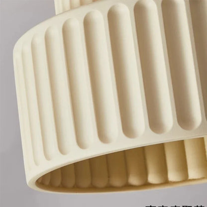 Ceiling Light | Nordic Ripple Sculptural Form | Soft Illumination Lamp