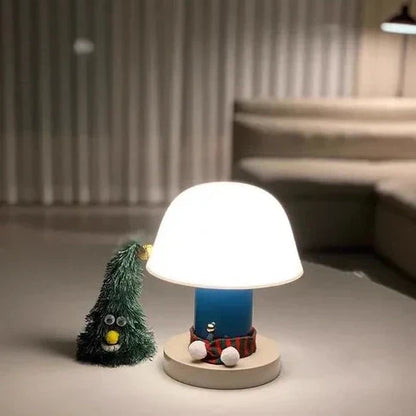 Mushroom Table Lamp | Modern Rechargeable LED Light for Home Decor