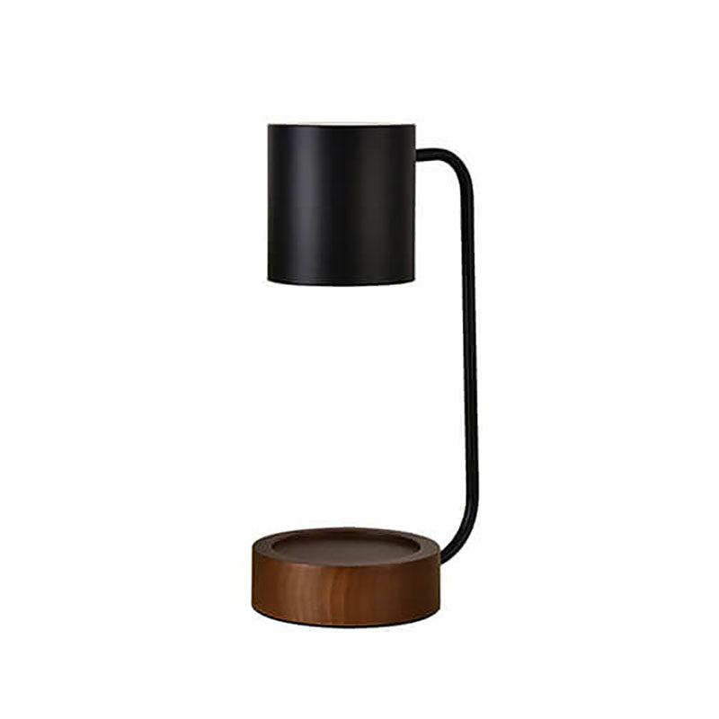 Candle Warmer Lamp | Japanese Minimalist Wooden Base Dimmable Wax Melter