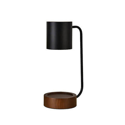 Candle Warmer Lamp | Japanese Minimalist Wooden Base Dimmable Wax Melter