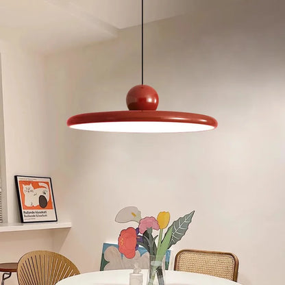 LED Pendant Light | Nordic Flying Saucer Cream-Style Ceiling Lamp