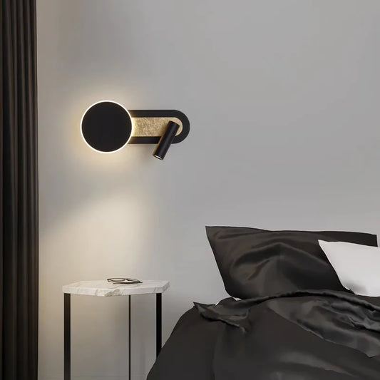 LED Wall Sconce | Modern Nordic Dual Beam Indoor Light - HaloBeam