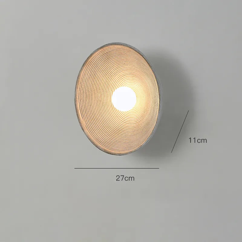 Wood Wall Sconce | Rustic Handcrafted | LED Indoor Accent Light