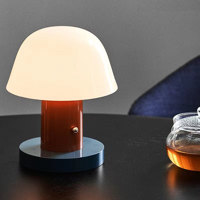 Mushroom Table Lamp | Modern Rechargeable LED Light for Home Decor