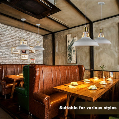 Metal Pendant Light | Industrial Retro Loft Style Ceiling Lamp