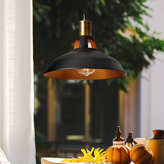 Metal Pendant Light | Industrial Retro Loft Style Ceiling Lamp