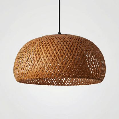Wovella - Hand-Woven Dome Pendant Lampshade