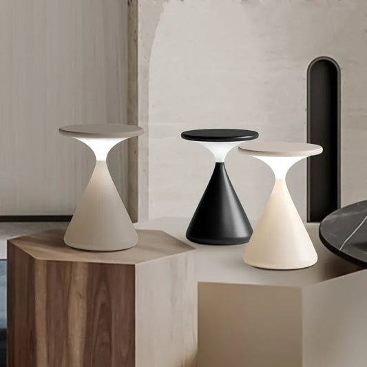 Table Lamp | Wireless Hourglass Design Light - Aurora