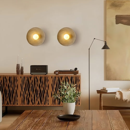 Wood Wall Sconce | Rustic Handcrafted | LED Indoor Accent Light