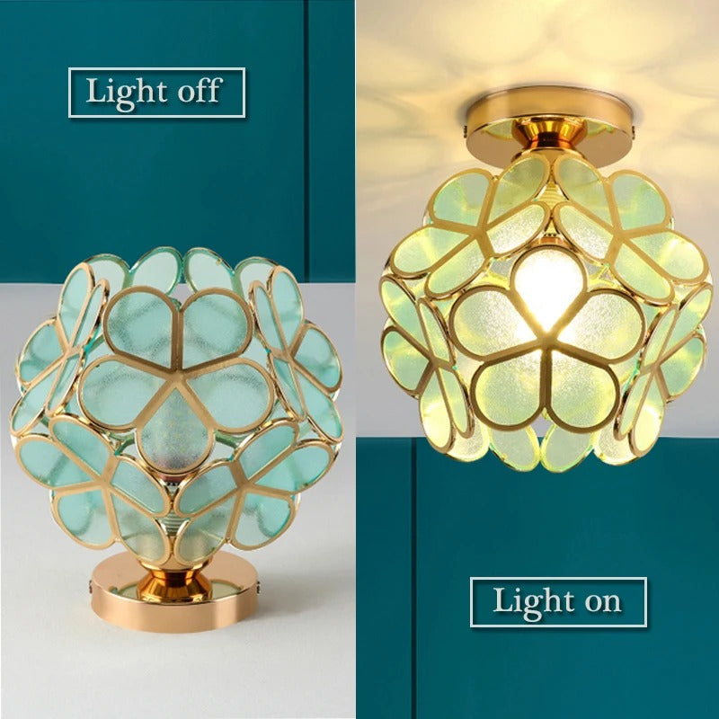 Ceiling Lamp | Nordic Petal Design | Elegant Hallway Corridor & Bedroom Light