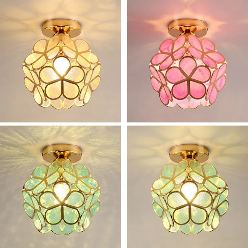 Ceiling Lamp | Nordic Petal Design | Elegant Hallway Corridor & Bedroom Light