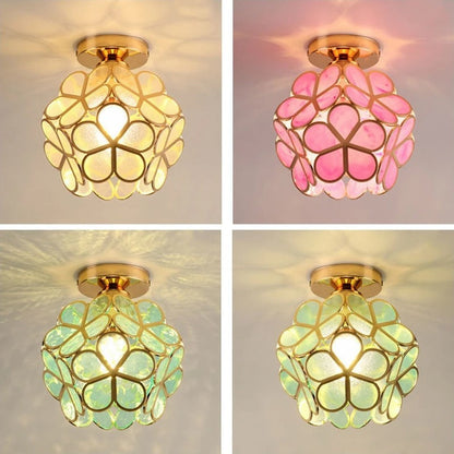 Ceiling Lamp | Nordic Petal Design | Elegant Hallway Corridor & Bedroom Light