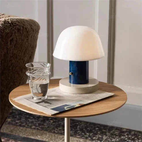 Mushroom Table Lamp | Modern Rechargeable LED Light for Home Decor