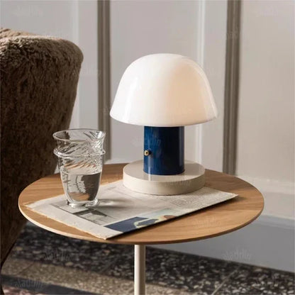 Mushroom Table Lamp | Modern Rechargeable LED Light for Home Decor