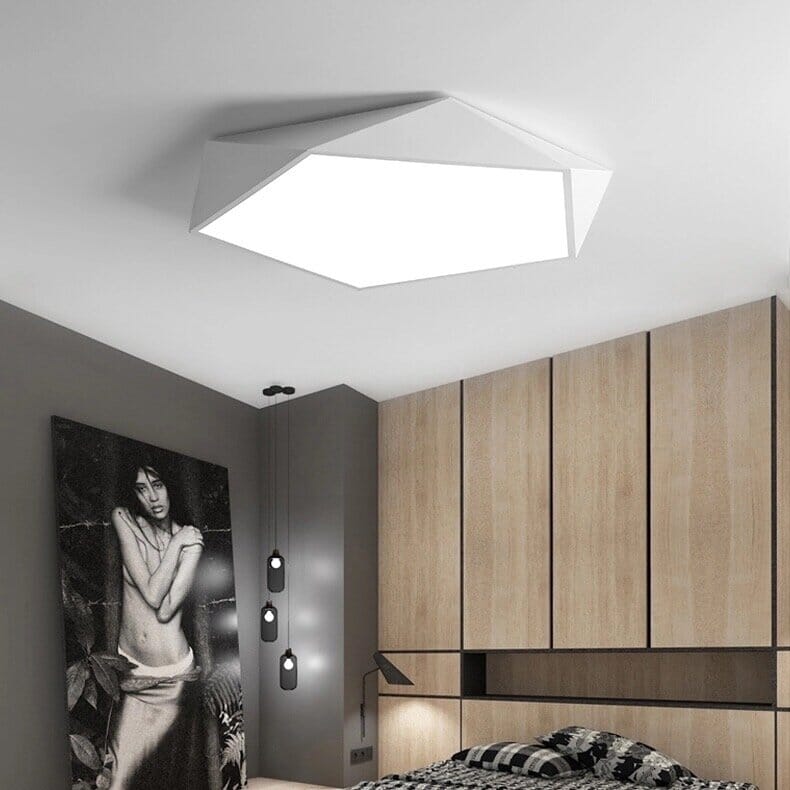 Ceiling Light | Modern Geometric LED Lamp for Home Decor - Skydor