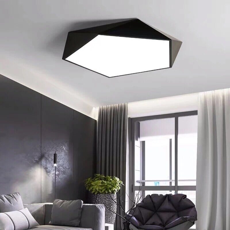 Ceiling Light | Modern Geometric LED Lamp for Home Decor - Skydor