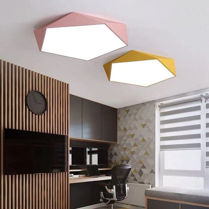 Ceiling Light | Modern Geometric LED Lamp for Home Decor - Skydor