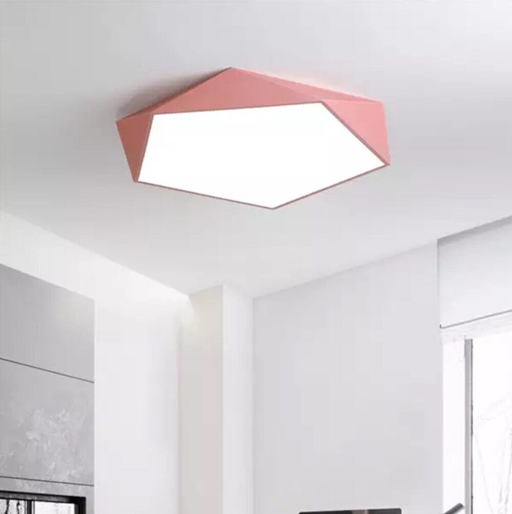Ceiling Light | Modern Geometric LED Lamp for Home Decor - Skydor